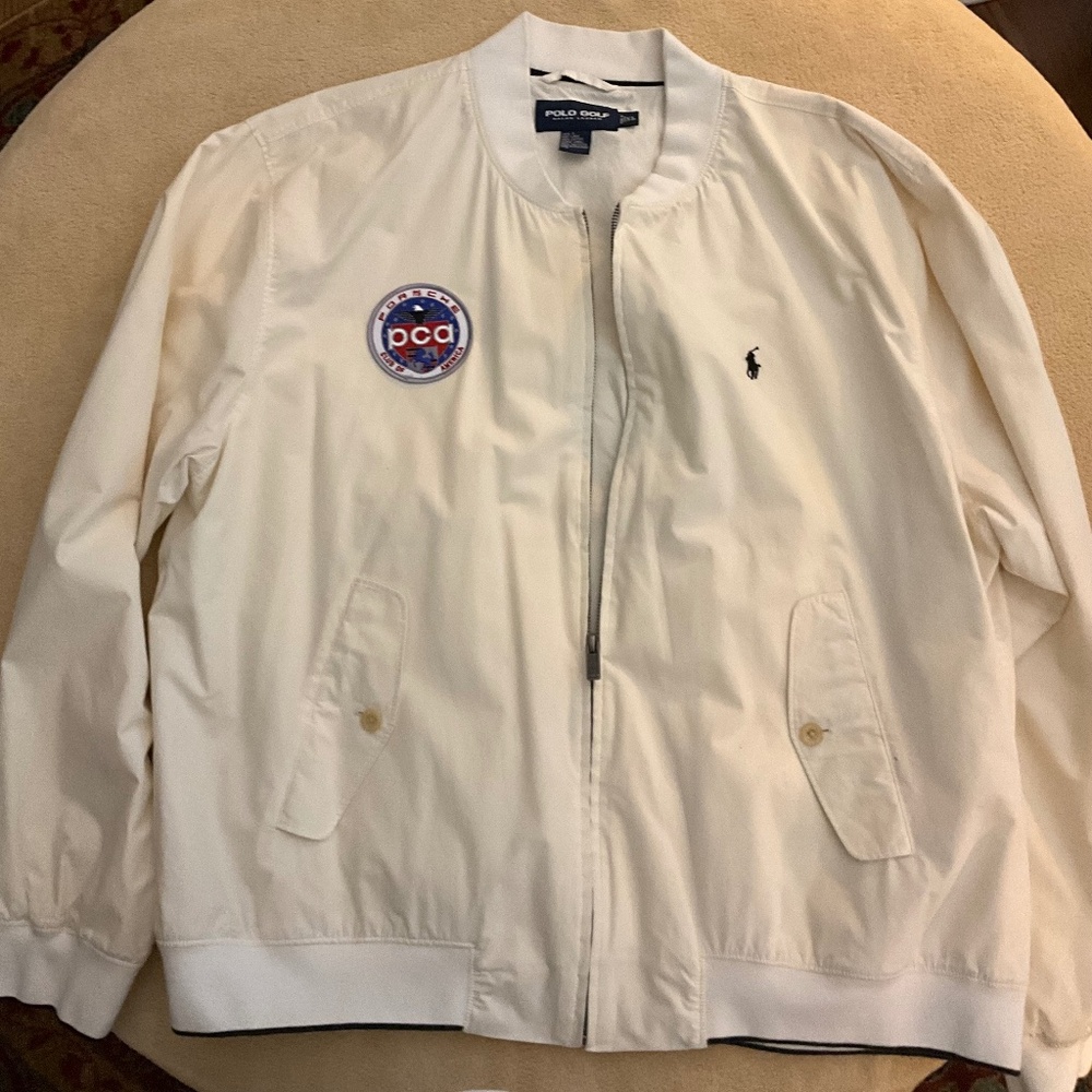 Men’s Polo Golf, Ralph Lauren Porsche Golf Tournament Wind Breaker, Size XL